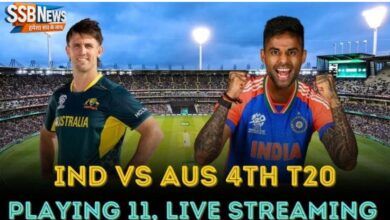 Indian vs Australia 4th T20 Match SSBNews